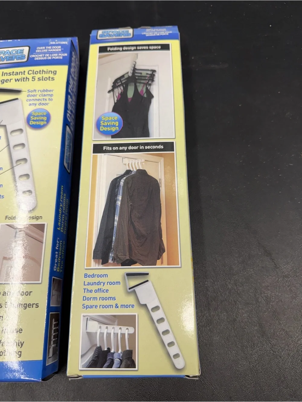 Instant Clothing Hanger - White, 5-Slot